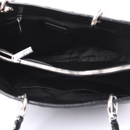 Chanel Caviar Quilted Grand Shopping Tote GST Black 4 of 11
