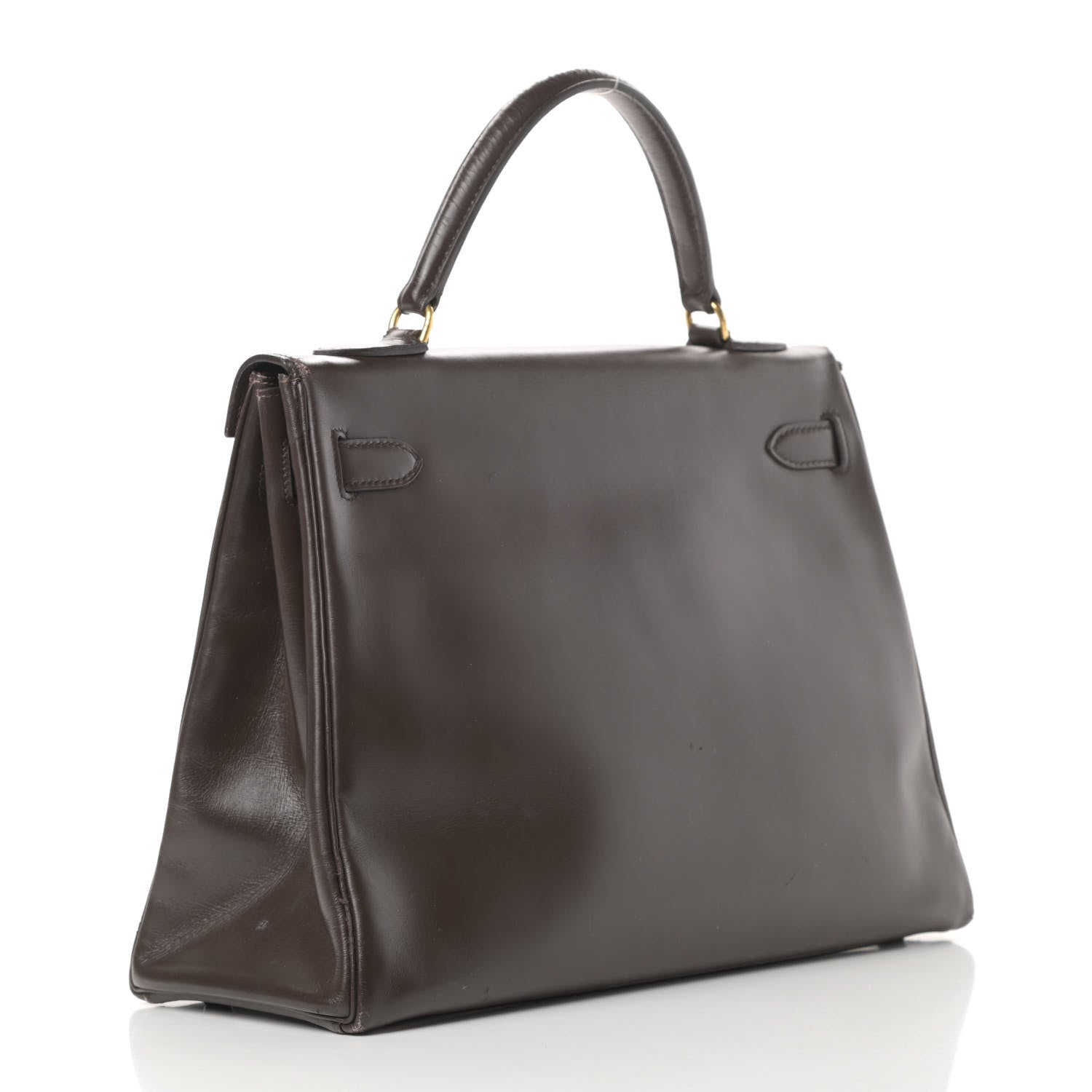 Hermes Box Kelly Retourne 32 Chocolate 3 of 21