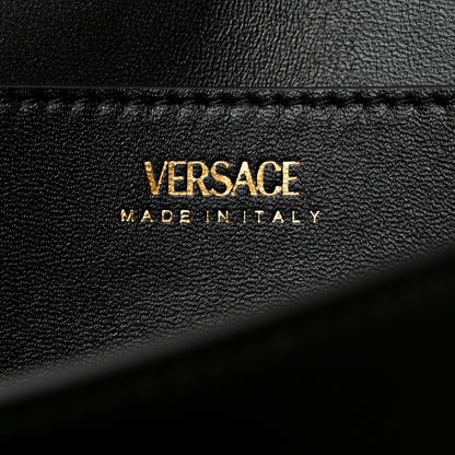 Versace Lambskin Medusa Wallet On Strap Black 6 of 9