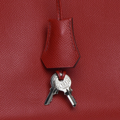 Hermes Epsom Birkin 30 Rouge Garance 7 of 38