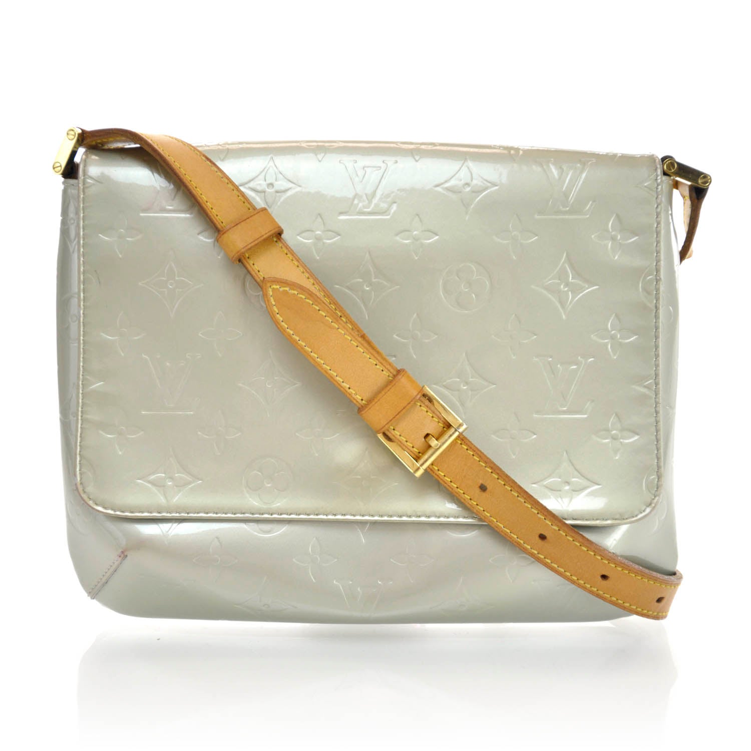 Louis Vuitton Vernis Thompson Street Silver 1 of 10