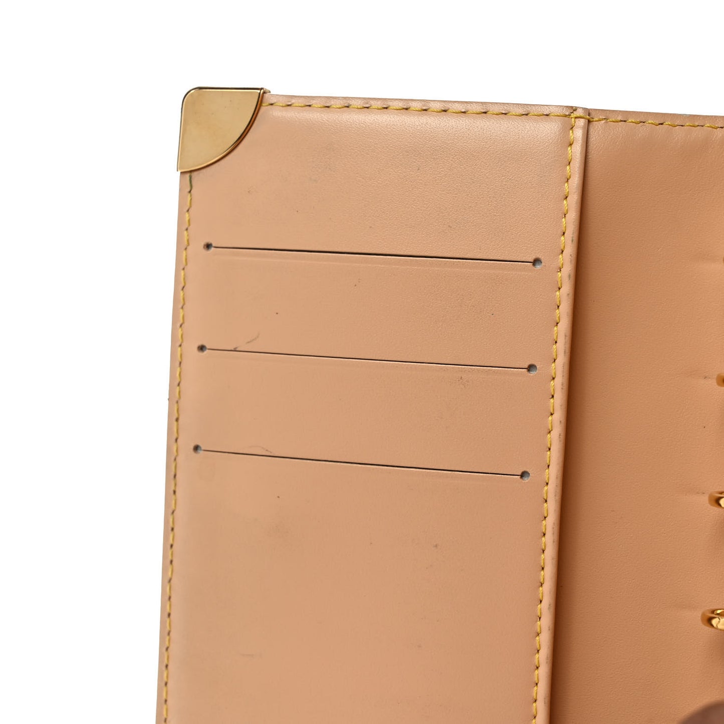 Monogram Multicolor Small Ring Agenda Cover White