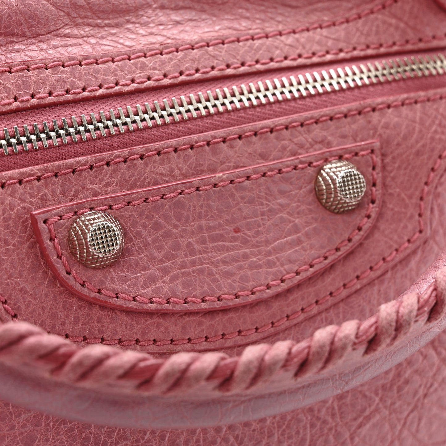 Agneau Giant 12 Silver Hardware City Rose Bruyere
