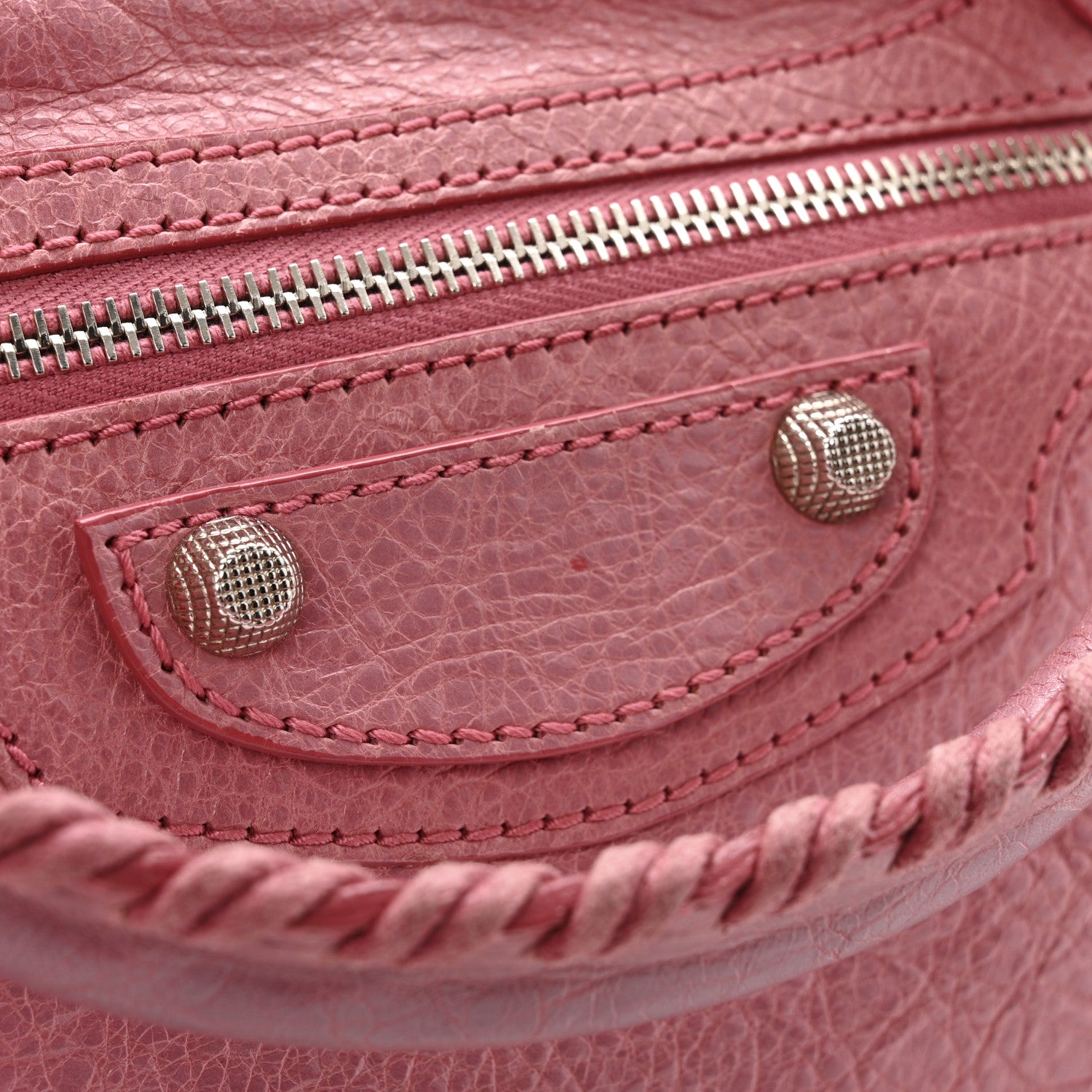Balenciaga Agneau Giant 12 Silver Hardware City Rose Bruyere 18 of 18