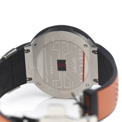 Gucci Stainless Steel Rubber 49mm Digital I-Gucci Sport Watch Black 5 of 7