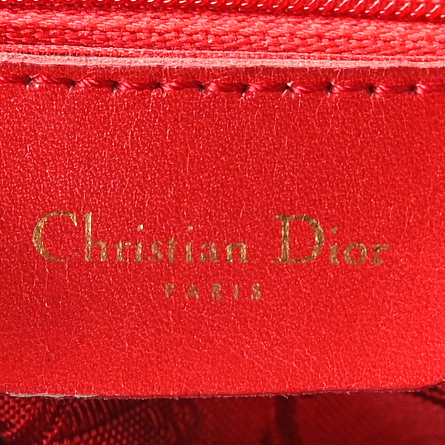 Christian Dior Nylon Cannage Medium Lady Dior Black 6 of 10