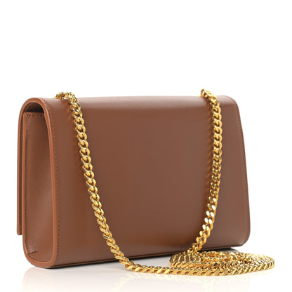 Saint Laurent Calfskin Small Classic Monogram Kate Tassel Satchel Fauve 3 of 12