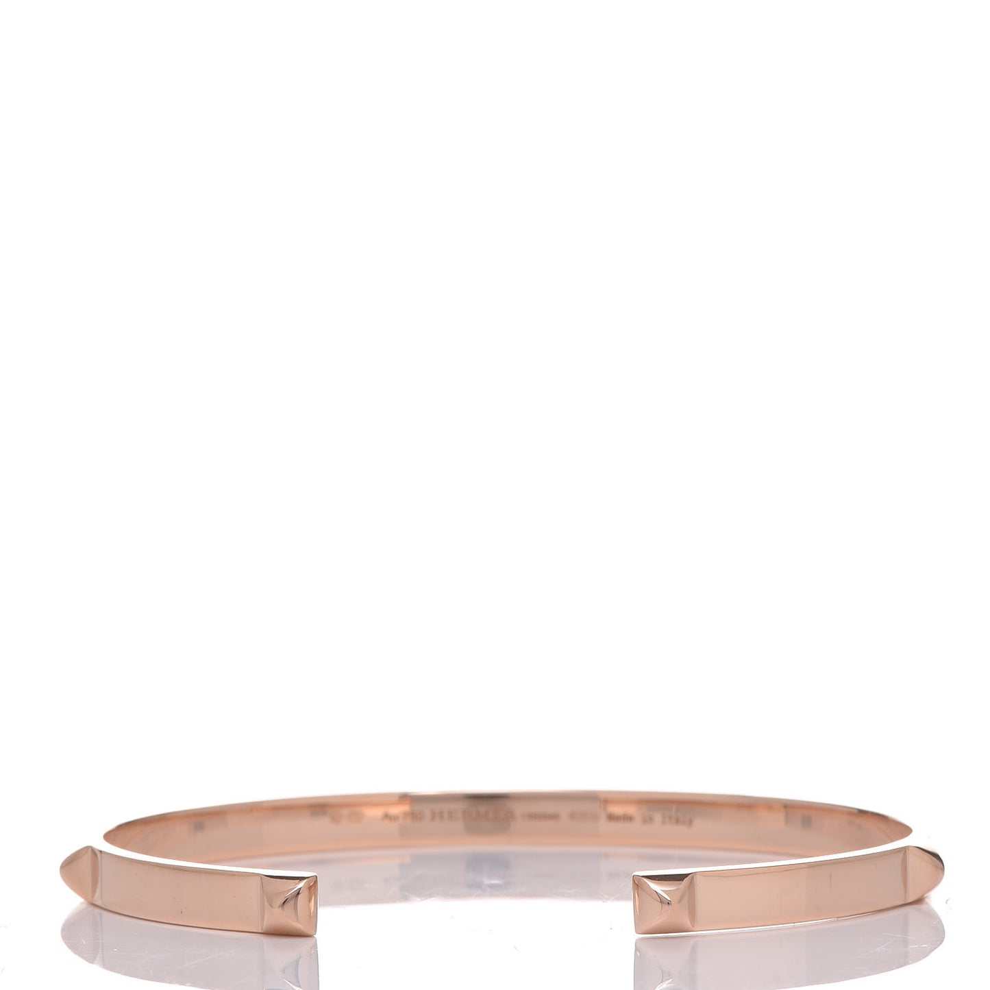 18K Rose Gold Mini Clous Bracelet