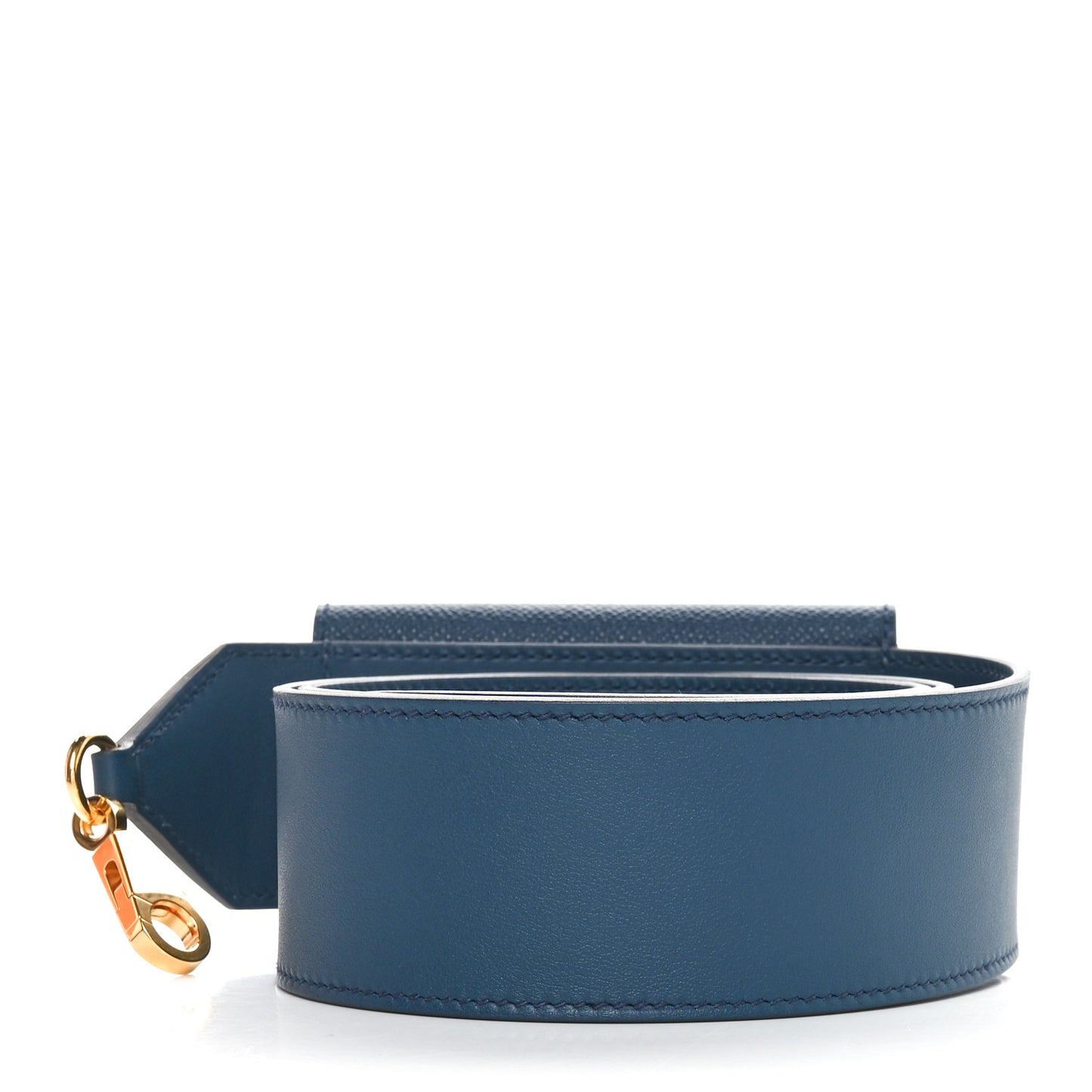 Swift Epsom Pocket Kelly Shoulder Strap Colvert Bleu