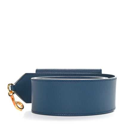 Hermes Swift Epsom Pocket Kelly Shoulder Strap Colvert Bleu 2 of 6