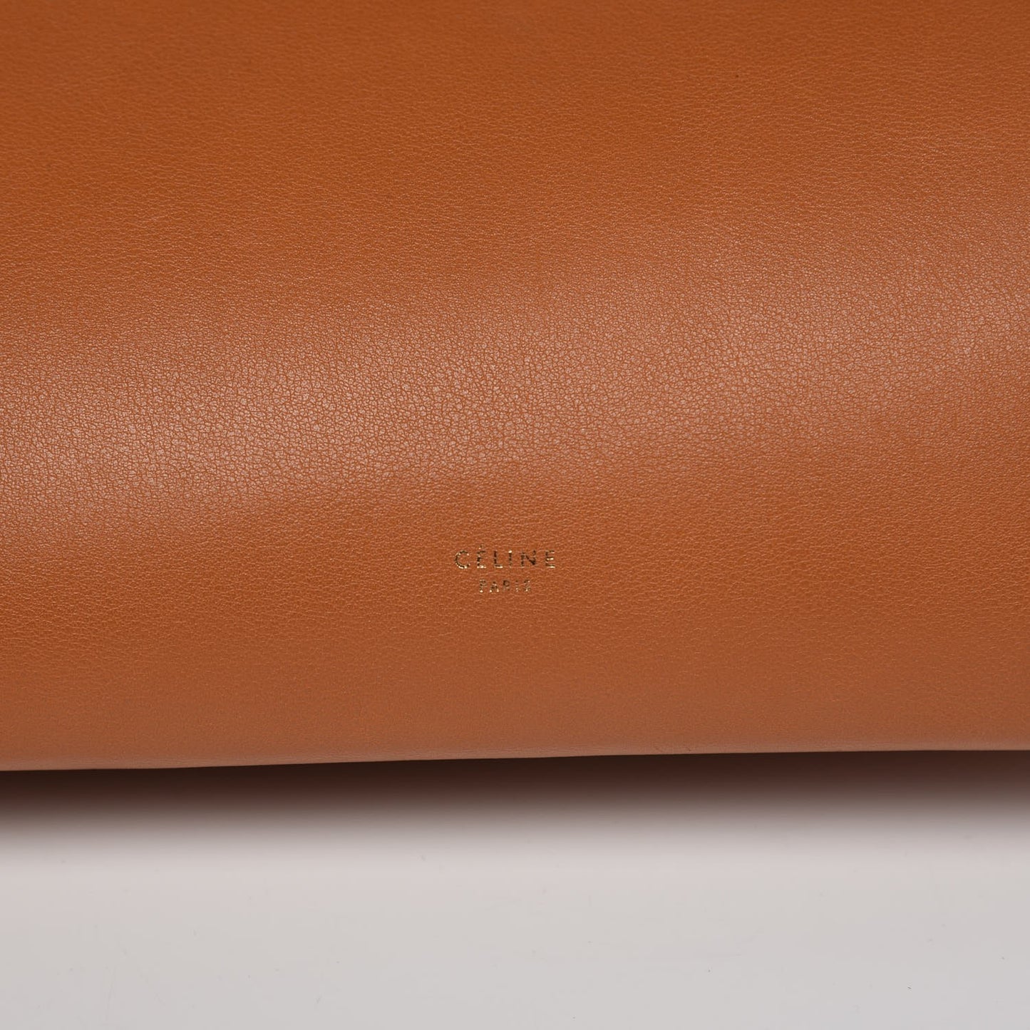 Smooth Calfskin Small Bi-Color Belt Bag Tan
