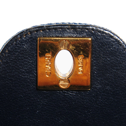 Chanel Denim Rattan Basket Shoulder Bag Blue 8 of 10