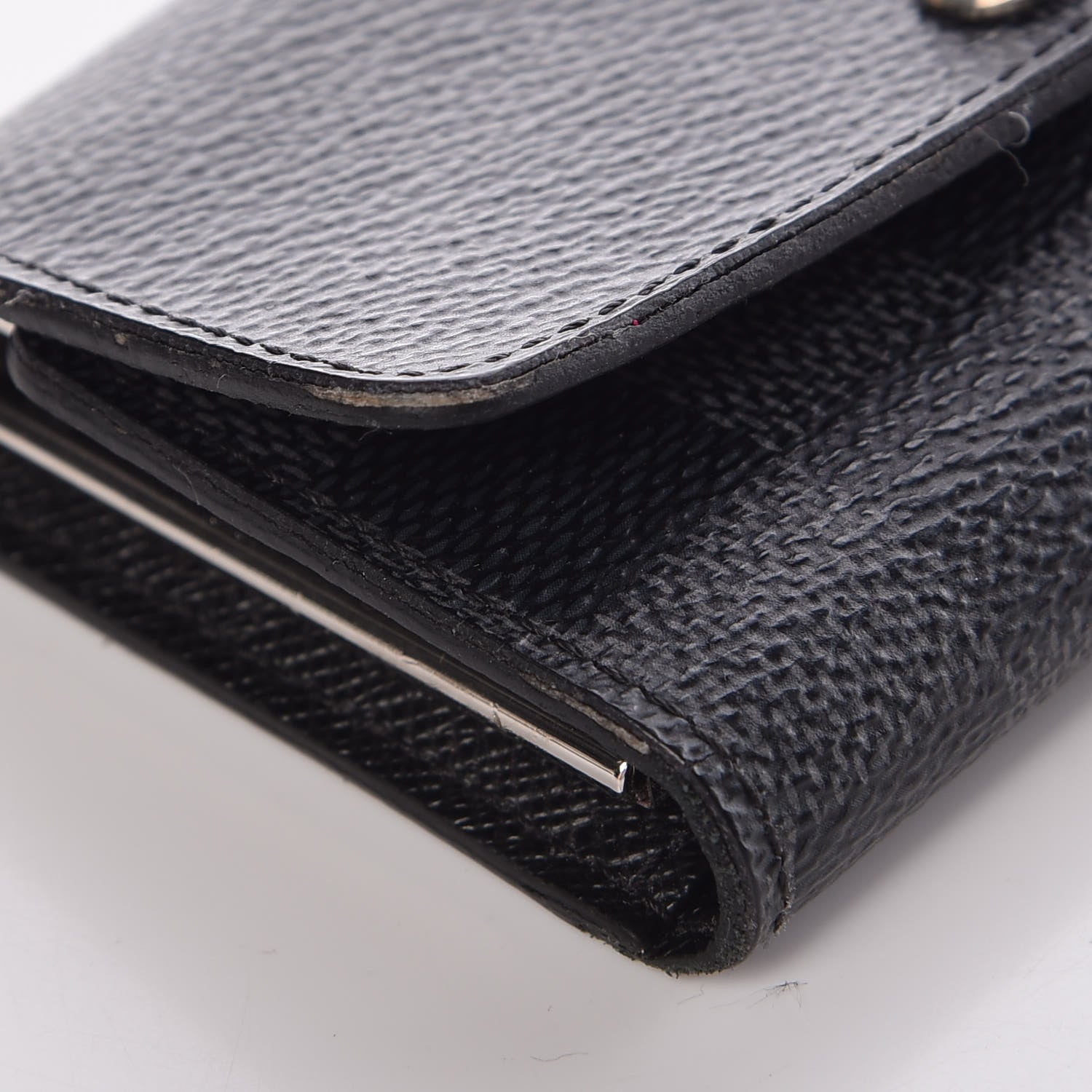 Louis Vuitton Damier Graphite Multicles 6 Key Holder 7 of 12