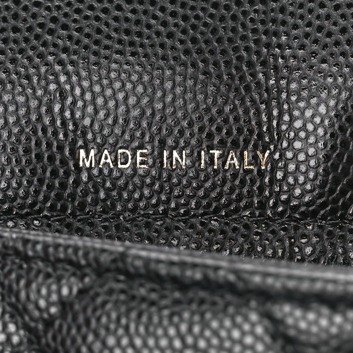 Caviar Quilted Flap Phone Holder With Chain Black