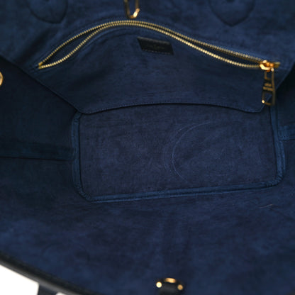 Louis Vuitton Empreinte Monogram Giant Neverfull MM Black 6 of 10