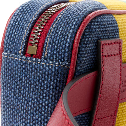 Gucci Canvas Marley Stripe Script Logo Gucci Belt Bag 80 32 Multicolor 15 of 16