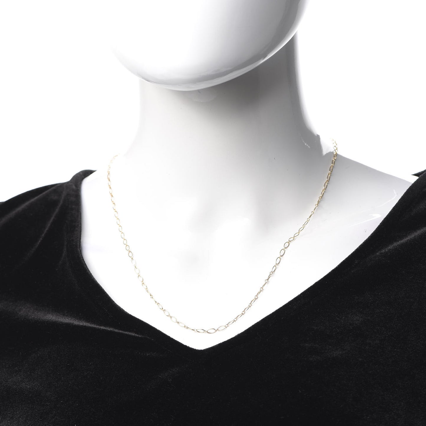 18K Rose Gold Oval Link Chain