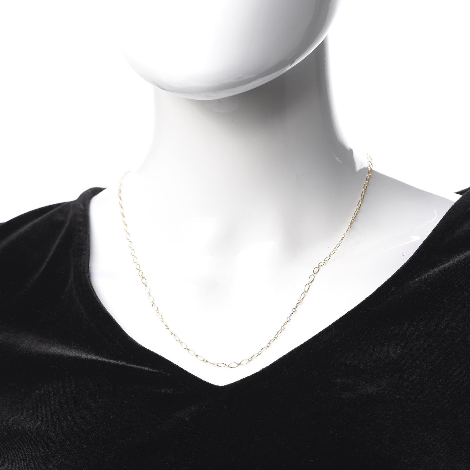 Tiffany 18K Rose Gold Oval Link Chain 2 of 6