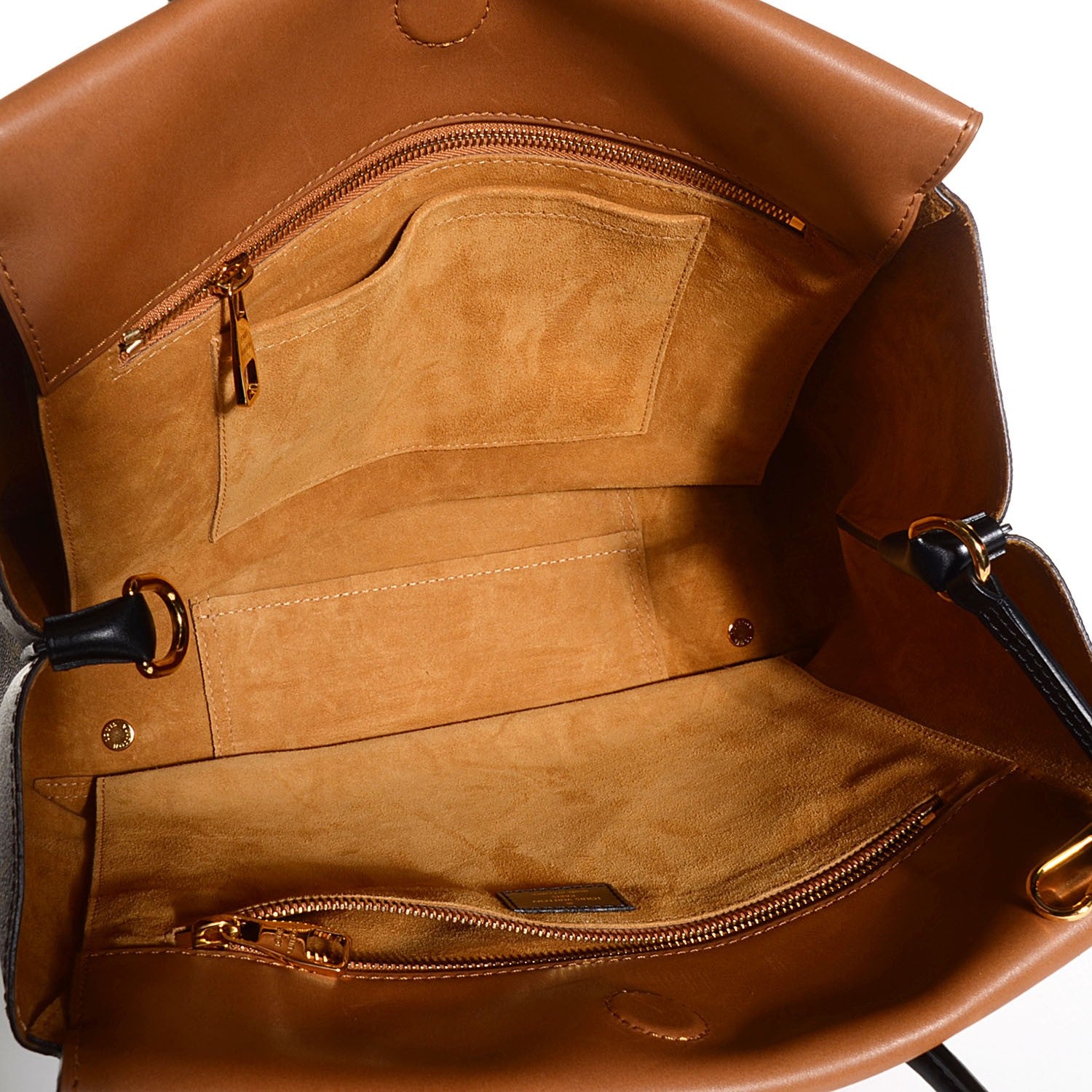 Louis Vuitton Monogram Cuir Orfevre Tote W PM Noisette 9 of 9