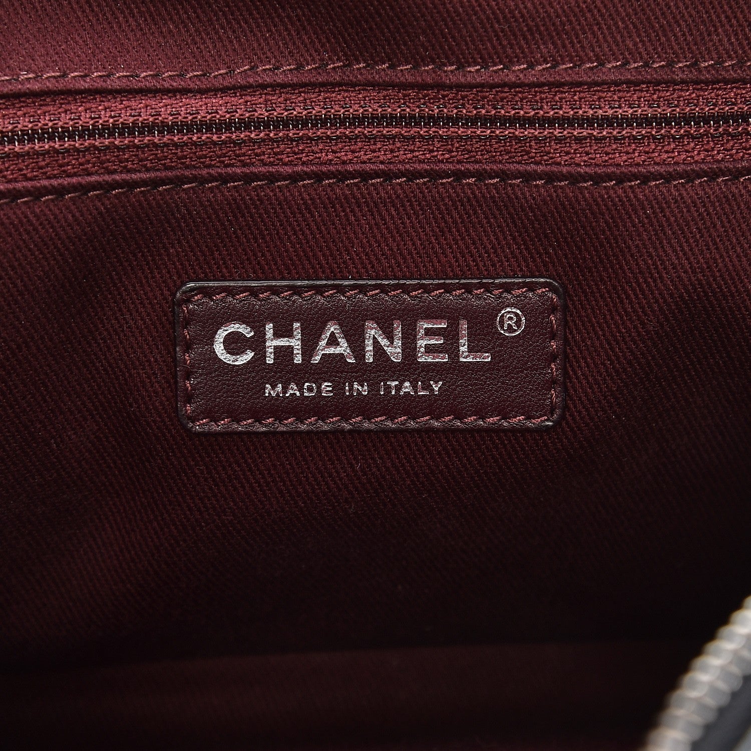 Chanel Glazed Calfskin Medium Duo Color Flap Black 6 of 7