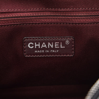 Chanel Glazed Calfskin Medium Duo Color Flap Black 6 of 7