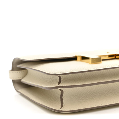 Hermes Epsom Constance 18 Craie 10 of 12