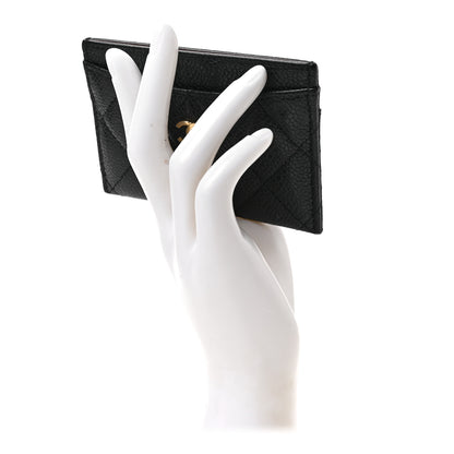 Chanel Caviar Quilted Card Holder Black 2 of 8