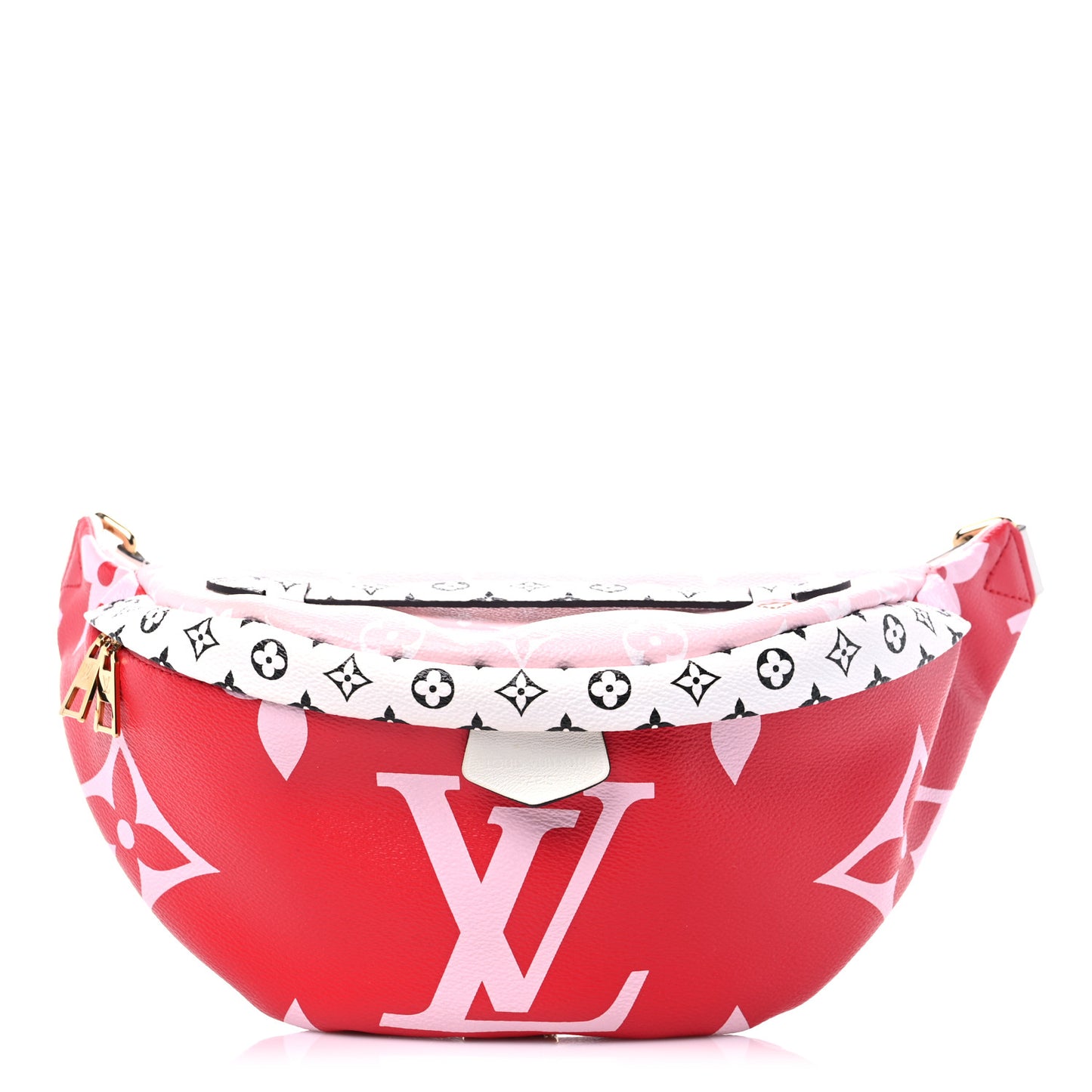 Monogram Giant Bumbag Rouge