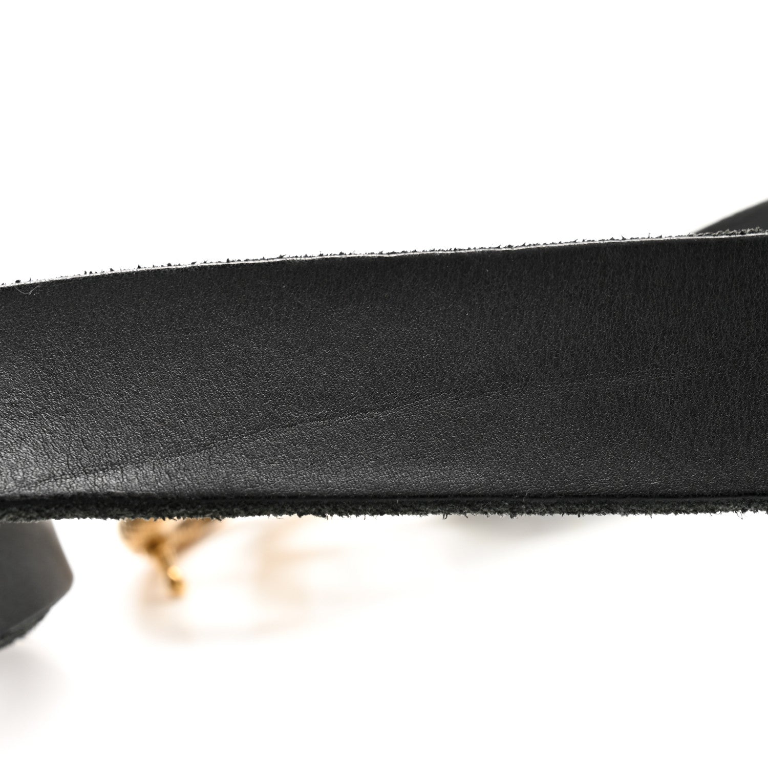 Gucci Faded Calfskin Snake Double G 40mm Belt 115 46 Black 6 of 6