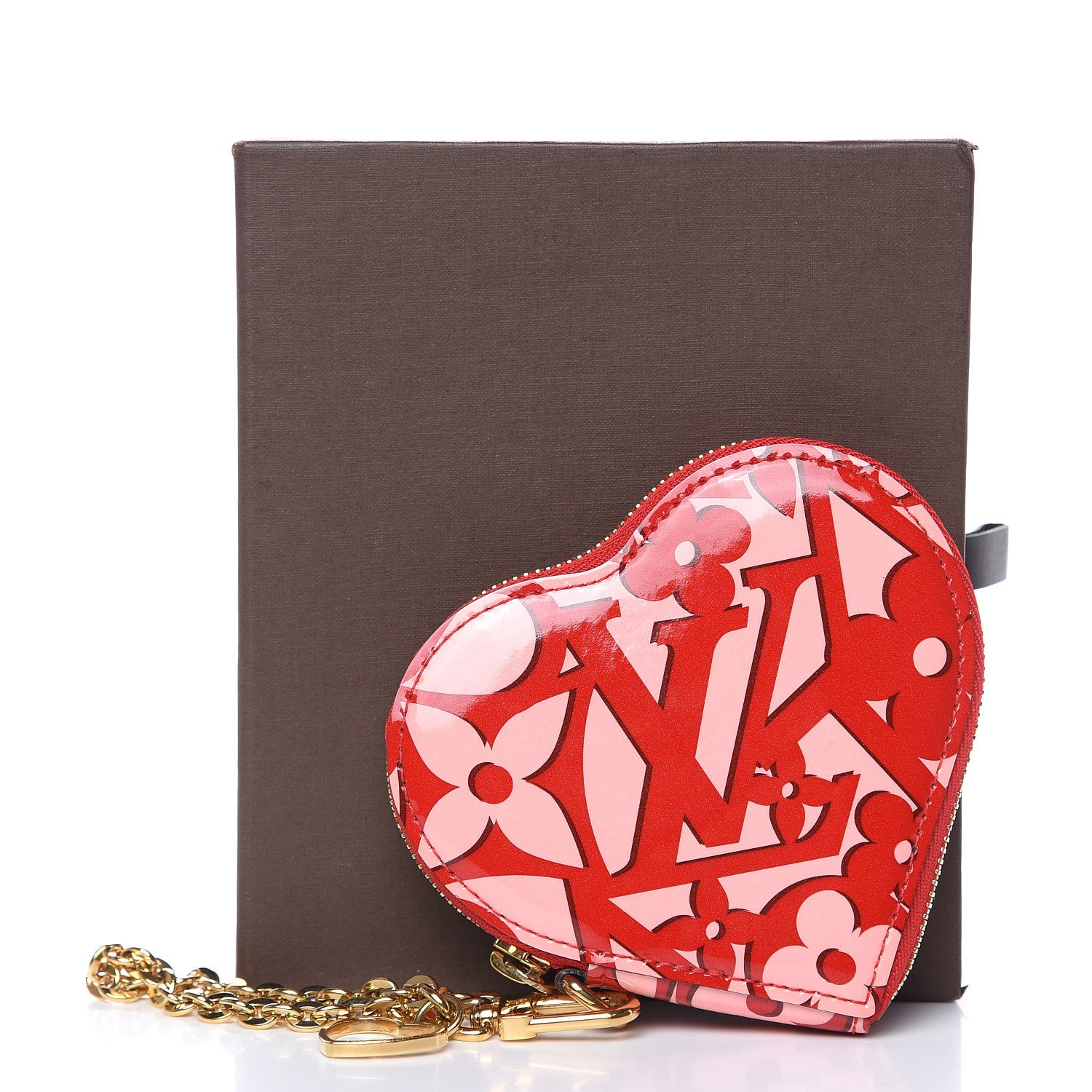 Louis Vuitton Patent Sweet Monogram Coeur Heart Coin Purse Pomme D'Amour 8 of 8