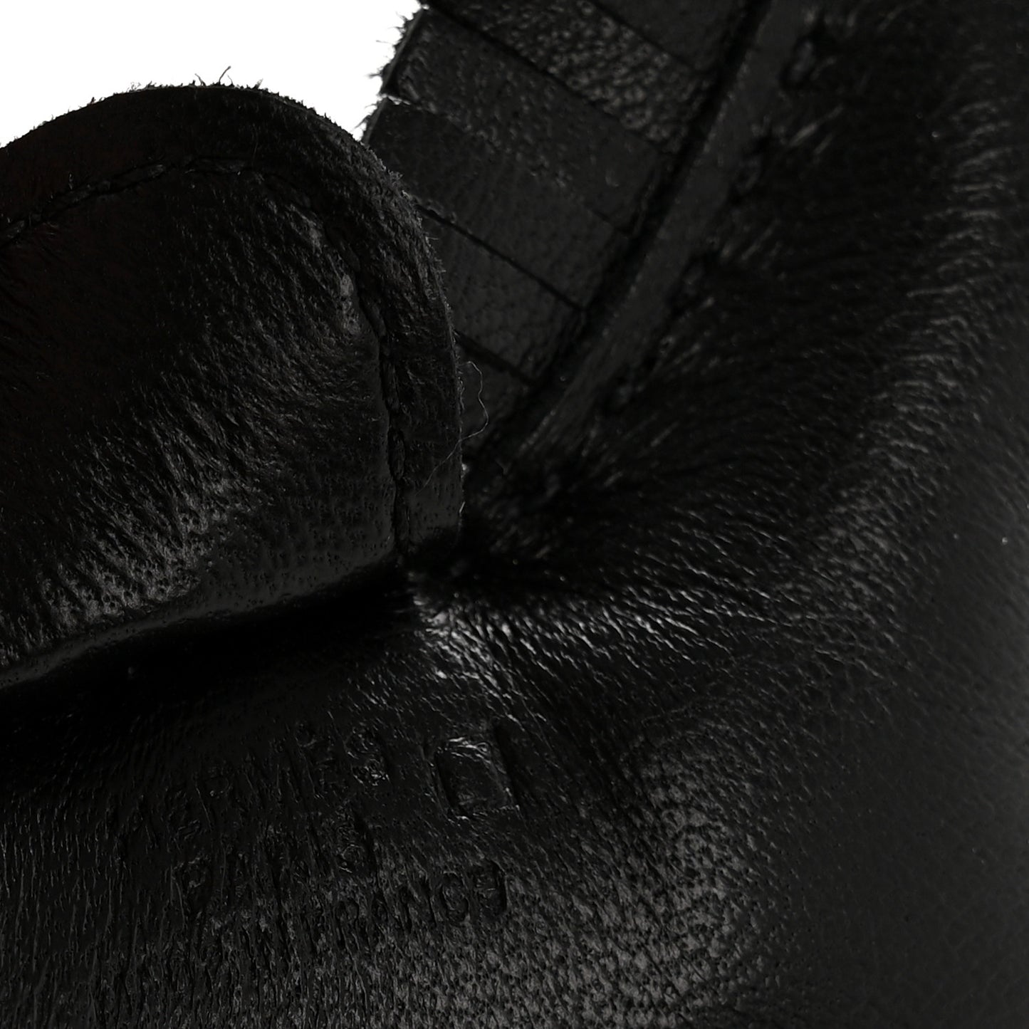 Milo Lambskin Matte Alligator Touch Grigri Rodeo Horse Bag Charm PM So Black