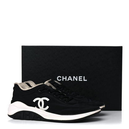 Chanel Lycra CC Sneakers 39 Black 13 of 13