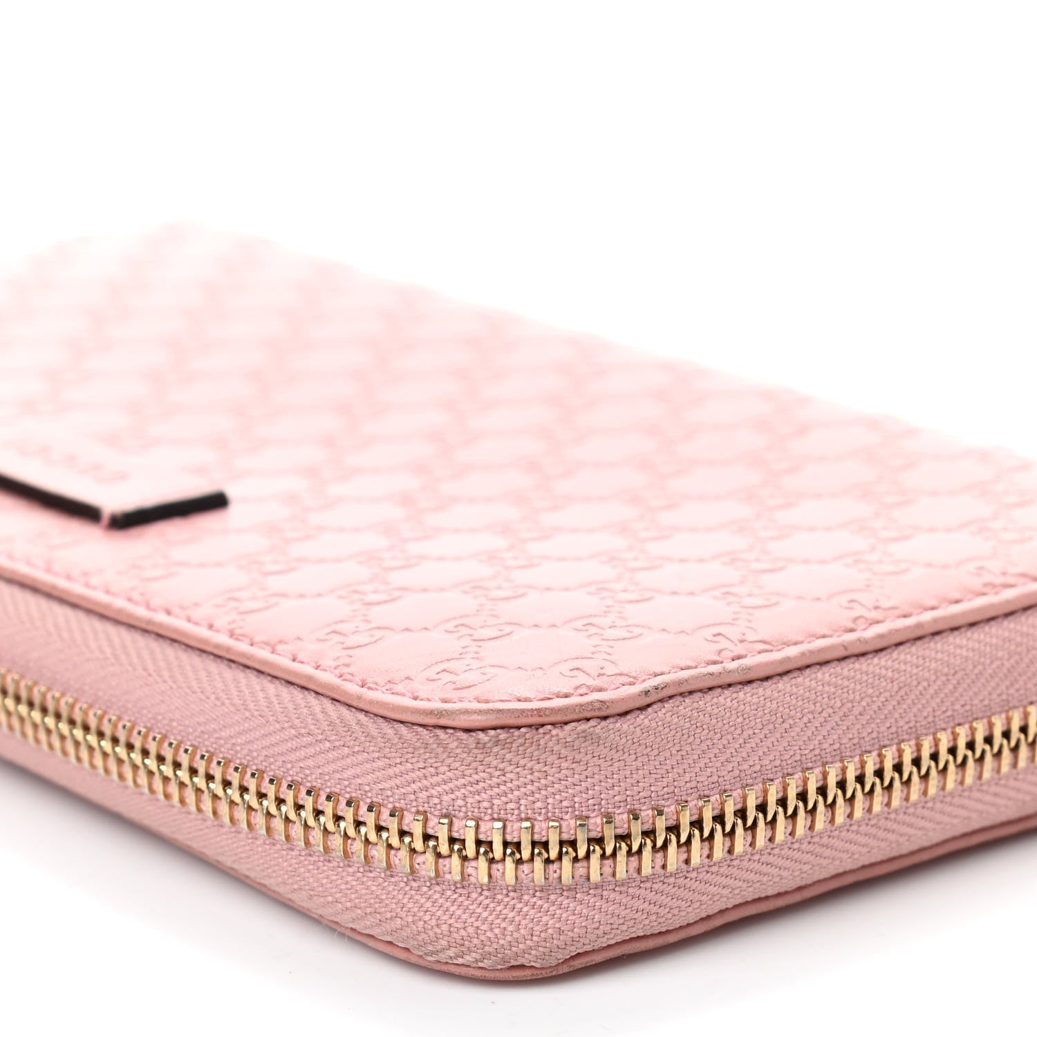 Gucci Microguccissima Zip Around Wallet Soft Pink 8 of 13