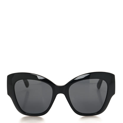 Gucci Acetate GG Butterfly Sunglasses GG0808S Black 2 of 7