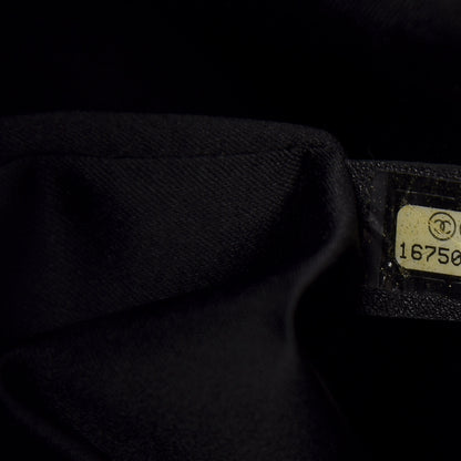 Chanel Caviar Quilted XL Grand Shopping Tote GST Black 9 of 10