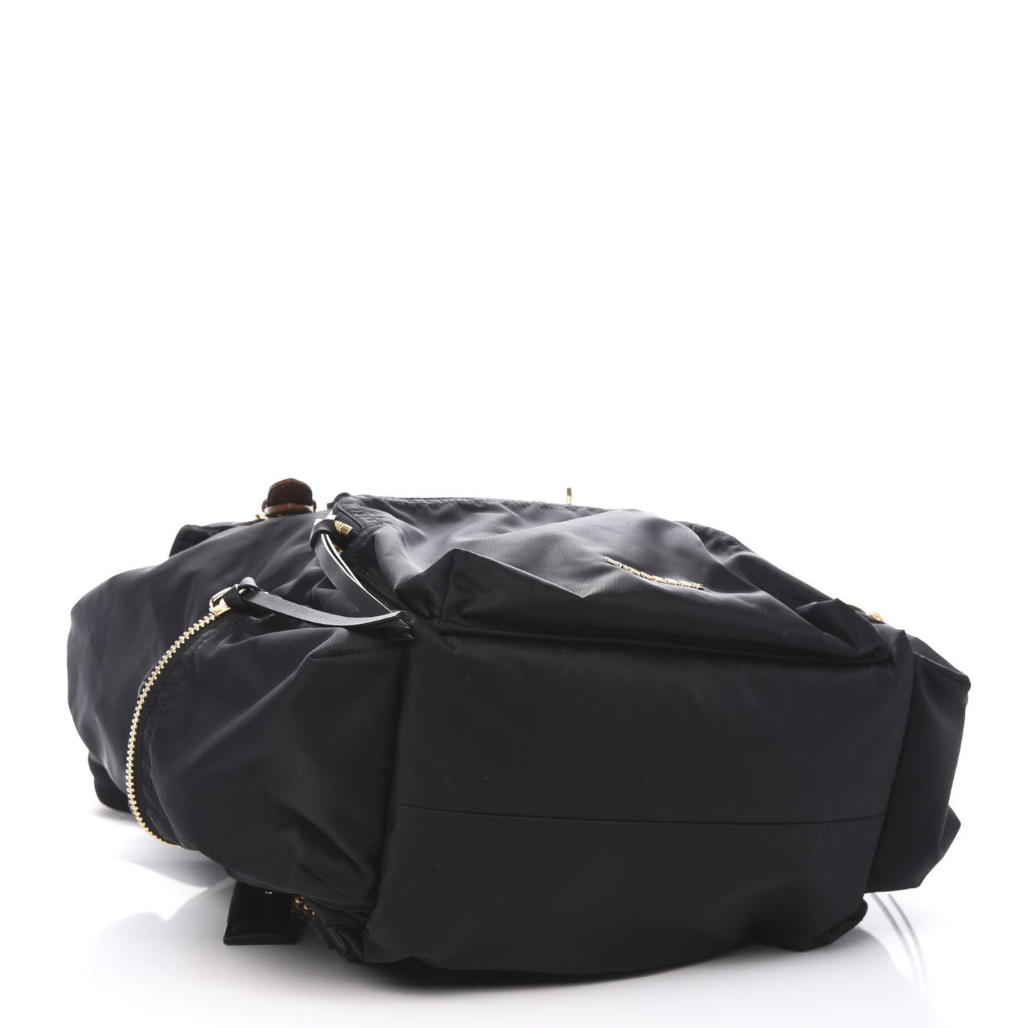 Nylon Medium Rucksack Backpack Black