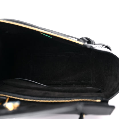 Celine Grained Calfskin Micro Belt Bag Black 5 of 9