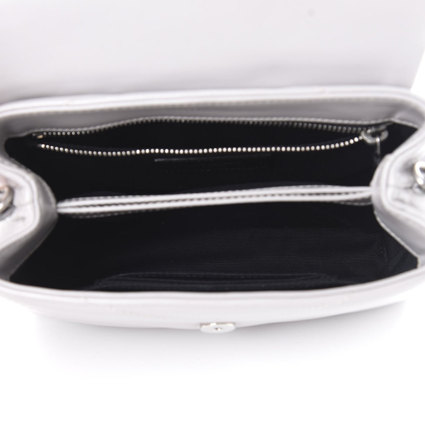 Calfskin Y Quilted Monogram Toy Loulou Satchel Granite