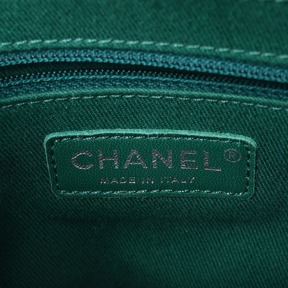 Chanel Perforated Calfskin Small Up In The Air Flap Green 5 of 8