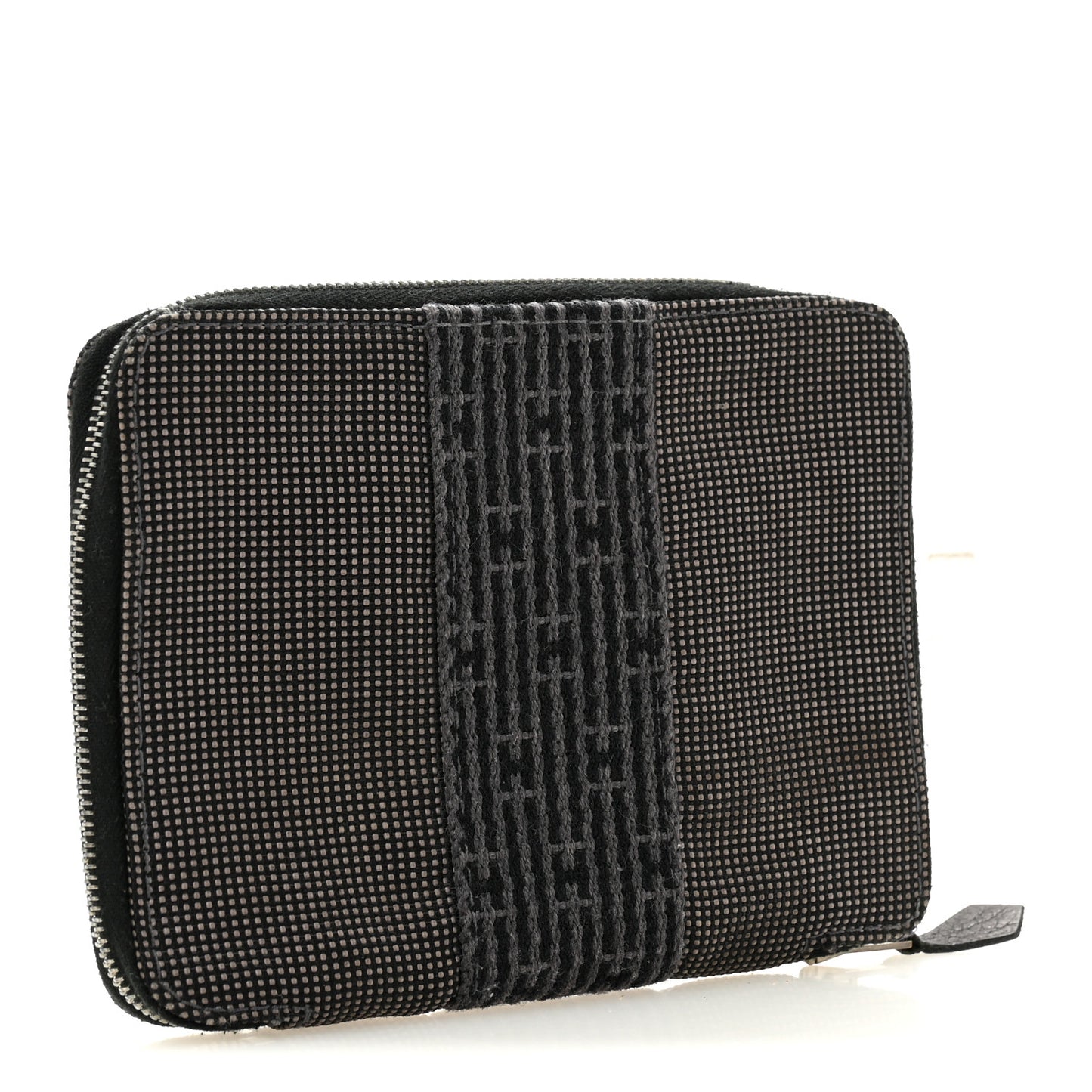 Canvas Herline Zip Wallet Grey