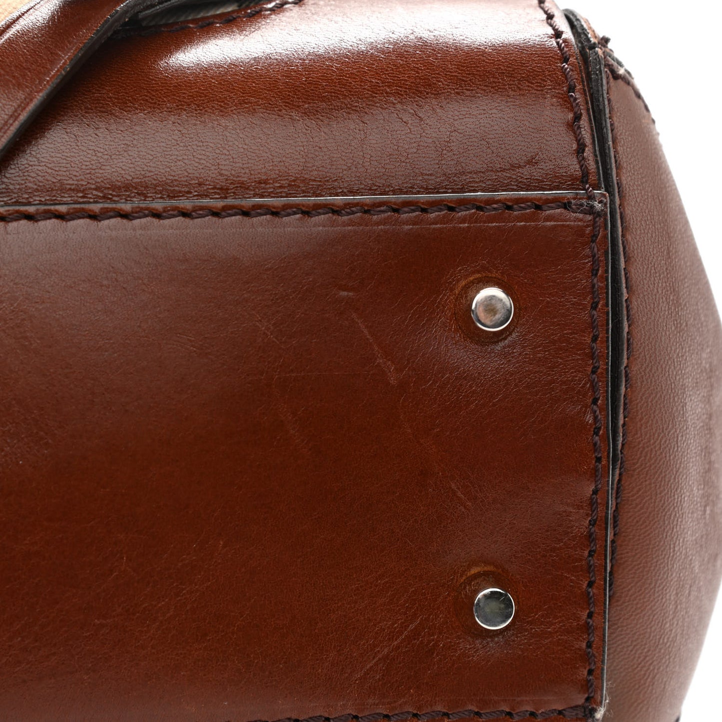 House Check Small Gladstone Dark Tan