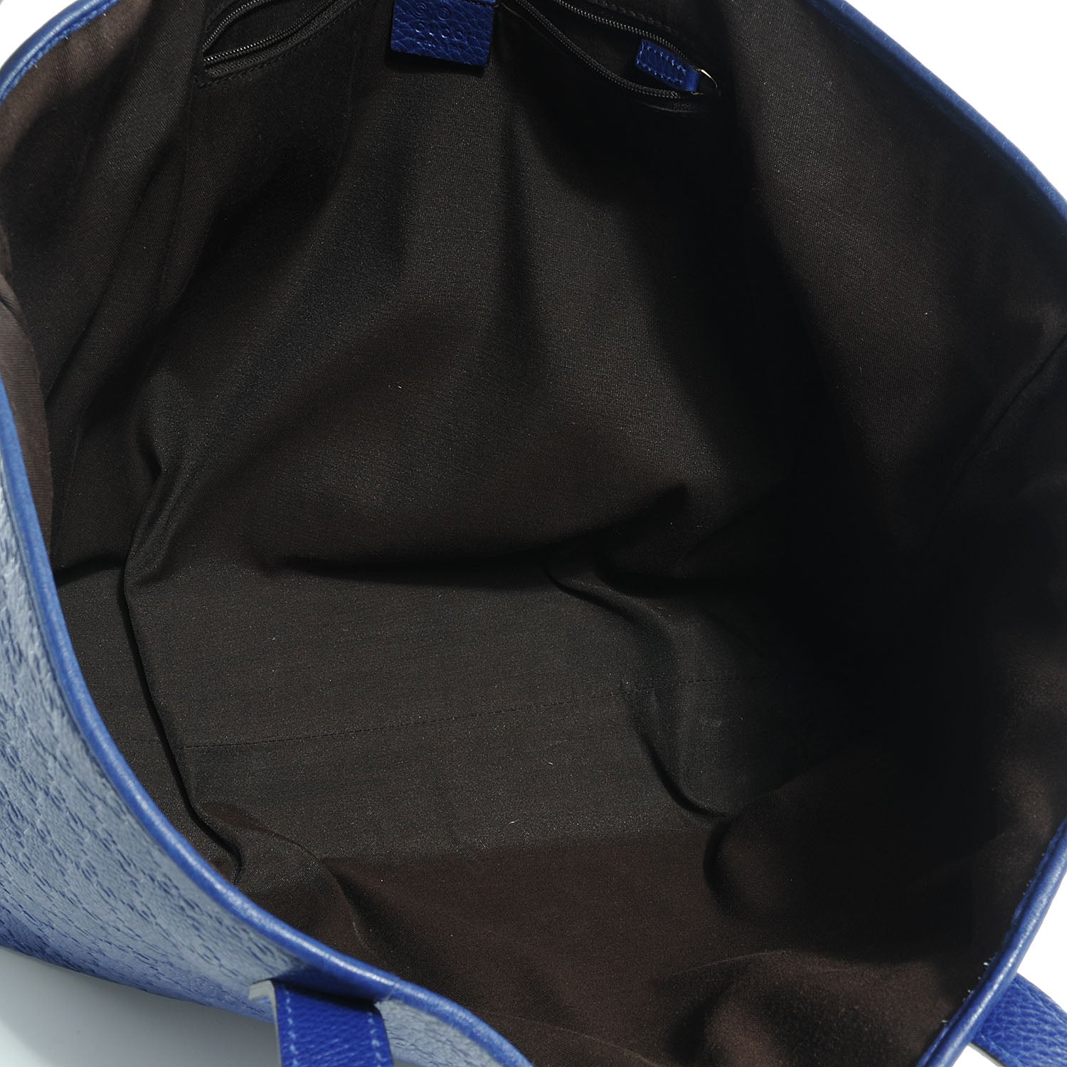 Gucci Guccissima Large Tote Blue 6 of 9