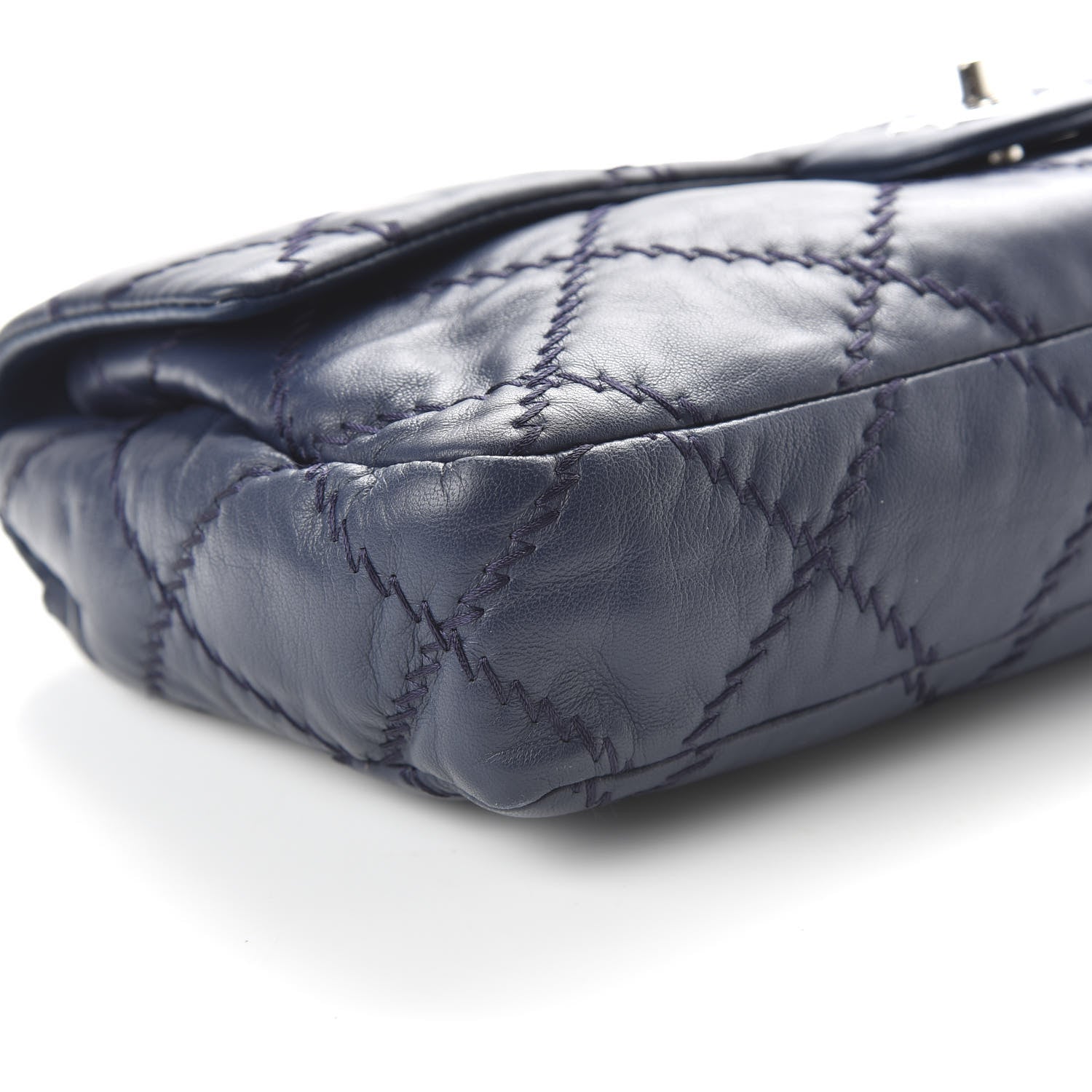 Chanel Lambskin Ultimate Stitch Flap Blue 5 of 9