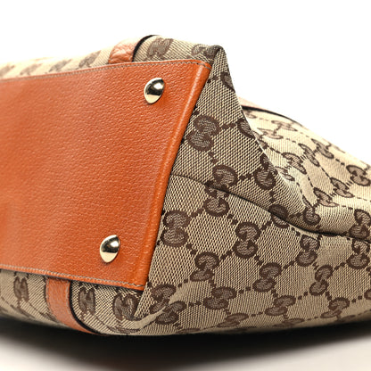 Gucci Monogram Medium Abbey Tote Tan 10 of 11