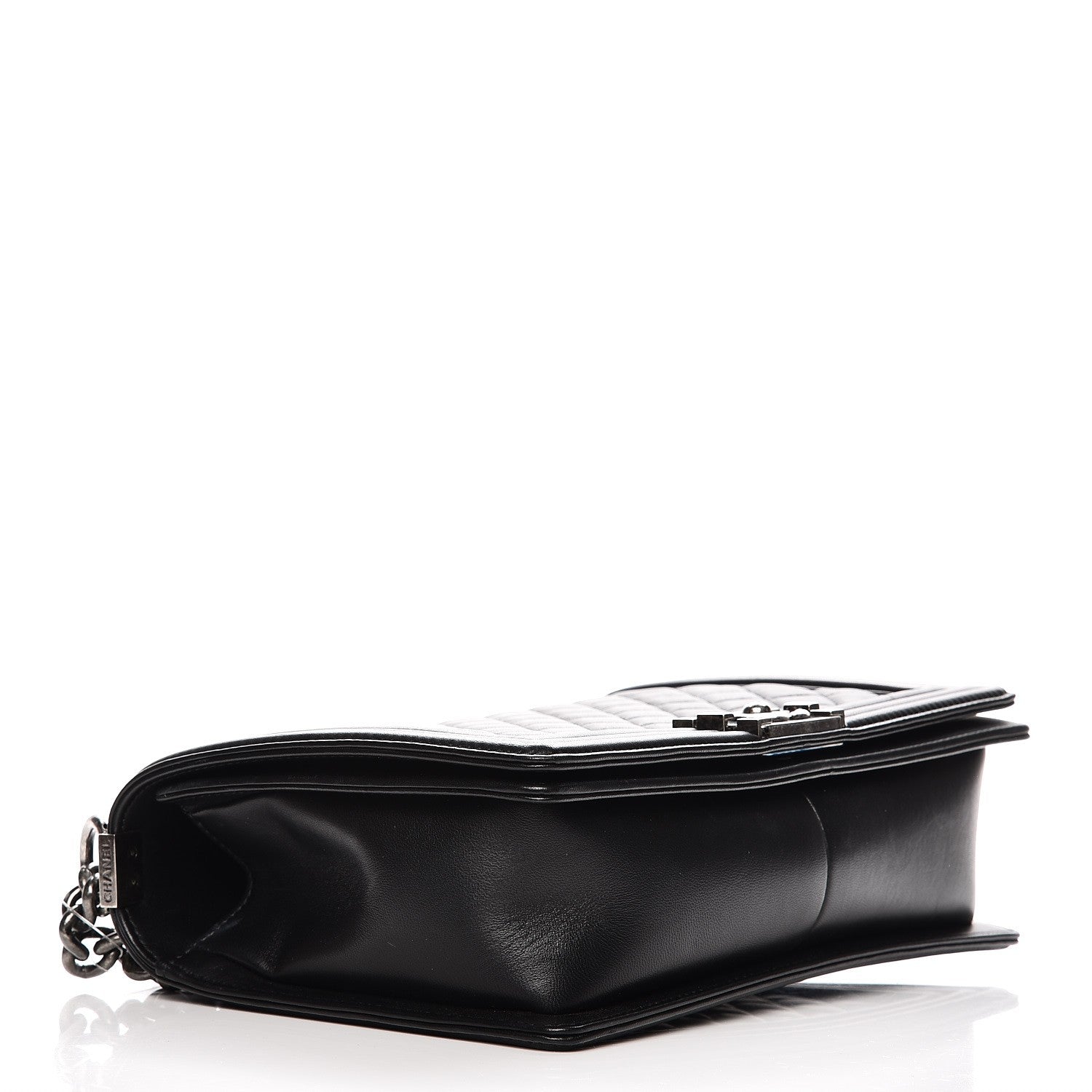 Chanel Lambskin Quilted New Medium Boy Flap Black 4 of 11