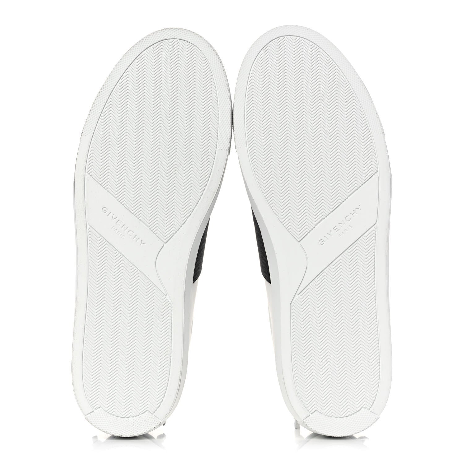 Givenchy Calfskin Band Logo Womens Urban Street Sneakers 39.5 White Black 6 of 12
