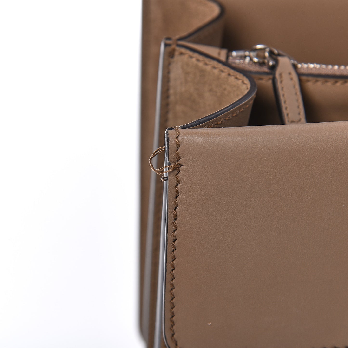 Suede Small Dionysus Shoulder Bag Taupe