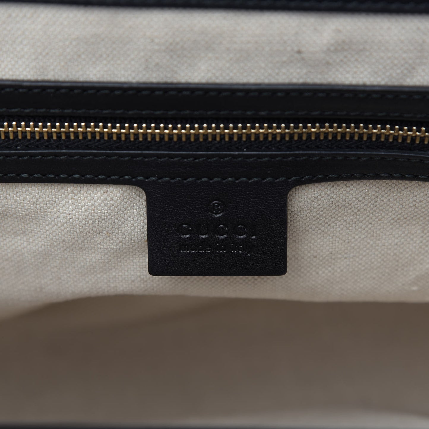 Calfskin Bold Bamboo Medium Top Handle Bag Black
