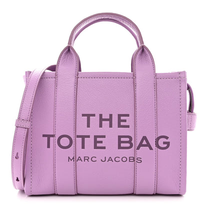 Marc Jacobs Grained Calfskin Small The Tote Bag Regal Orchid 1 of 10