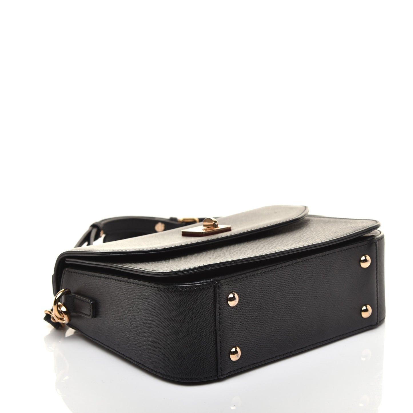 Saffiano Milla Crossbody Black